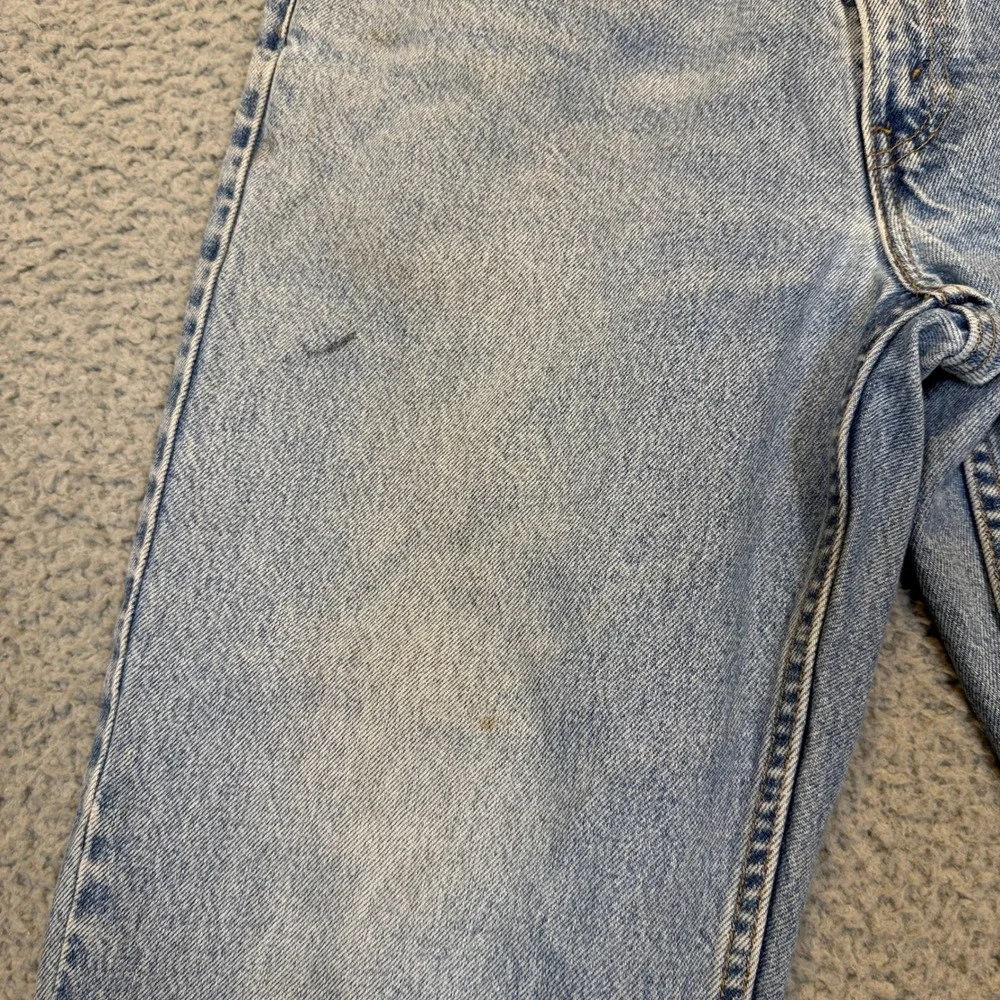 Levi's 550 Relaxed Straight Leg Jeans Men W34 L30 Light Wash Blue Cotton Vintage